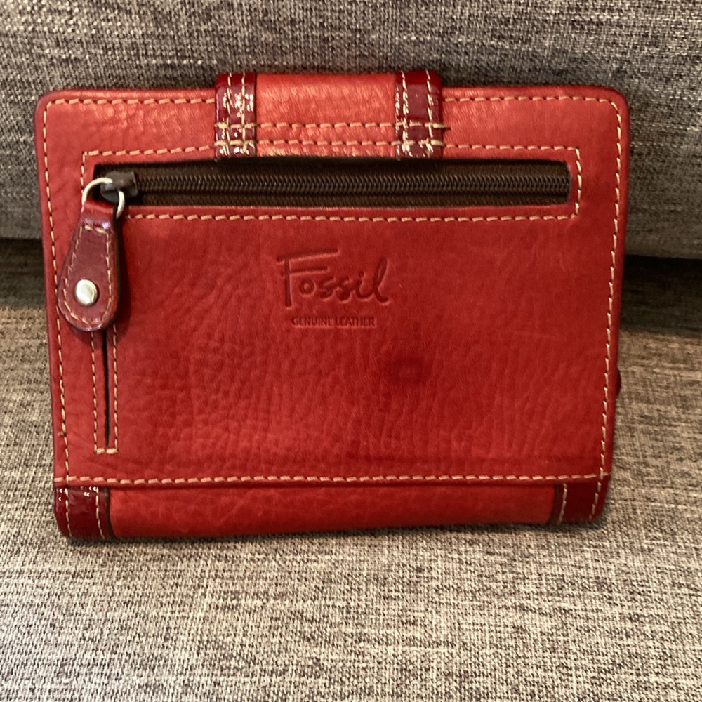 Fossil Red Wallet - image 2